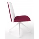 Rest-Up Upholstered Square Back Chair With Pyramid Base